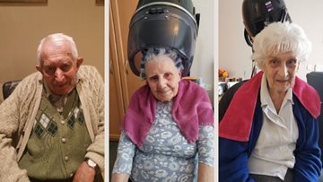 Morpeth care home Residents enjoy a spruce up in the salon